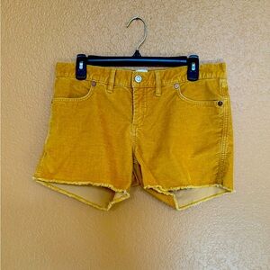 Gap corduroy shorts